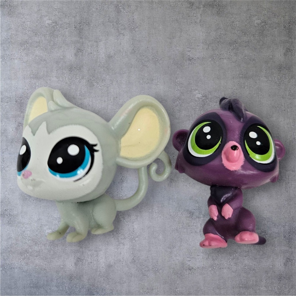 Littlest Pet Shop Mini LPS Figures Lot of 8 Toy Collection Cute Animals A103 - Picture 7 of 11
